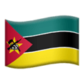 🇲🇿 Bendera Mozambik Apple