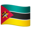 🇲🇿 Bendera Mozambik WhatsApp