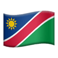 🇳🇦 Bendera Namibia Apple