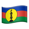 🇳🇨 Bendera Kaledonia Baru Apple
