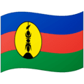 🇳🇨 Bendera Kaledonia Baru Google
