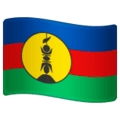 🇳🇨 Bendera Kaledonia Baru WhatsApp