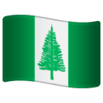 🇳🇫 Bendera Pulau Norfolk WhatsApp
