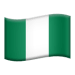 🇳🇬 Bendera Nigeria Apple