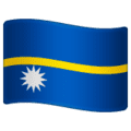 🇳🇷 Bendera Nauru WhatsApp