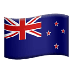 🇳🇿 Bendera Selandia Baru Apple