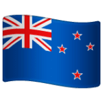 🇳🇿 Bendera Selandia Baru WhatsApp