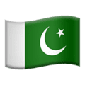 🇵🇰 Bendera Pakistan Apple