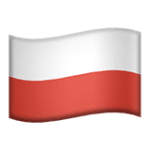 🇵🇱 Bendera Polandia Apple
