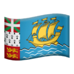 🇵🇲 Bendera Saint Pierre dan Miquelon Apple