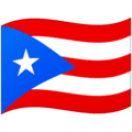 🇵🇷 Bendera Puerto Riko Google