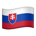 🇸🇰 Bendera Slovakia Apple