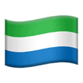 🇸🇱 Bendera Sierra Leone Apple