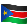 🇸🇸 Bendera Sudan Selatan WhatsApp