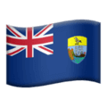 🇹🇦 Bendera Tristan Da Cunha Apple