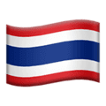 🇹🇭 Bendera Thailand Apple