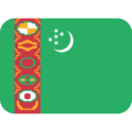 🇹🇲 Bendera Turkmenistan Twitter