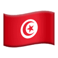 🇹🇳 Bendera Tunisia Apple