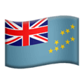 🇹🇻 Bendera Tuvalu Apple
