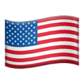 🇺🇲 Bendera Kepulauan Terluar AS Apple