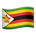 🇿🇼 Bendera Zimbabwe Apple