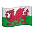🏴󠁧󠁢󠁷󠁬󠁳󠁿 Bendera Wales Apple