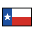🏴󠁵󠁳󠁴󠁸󠁿 Bendera untuk Texas OpenMoji