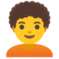 🧑‍🦱 Orang Dewasa Berambut Keriting Google
