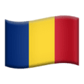 🇷🇴 Bendera Rumania Apple
