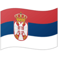 🇷🇸 Bendera Serbia Google