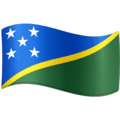 🇸🇧 Bendera Kepulauan Solomon Facebook