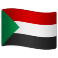 🇸🇩 Bendera Sudan WhatsApp