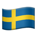 🇸🇪 Bendera Swedia Apple