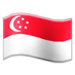 🇸🇬 Bendera Singapura Samsung