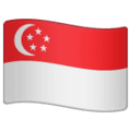 🇸🇬 Bendera Singapura WhatsApp