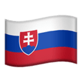 🇸🇰 Bendera Slovakia Apple