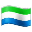 🇸🇱 Bendera Sierra Leone Samsung