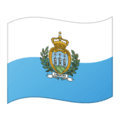 🇸🇲 Bendera San Marino Google
