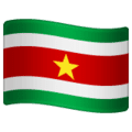 🇸🇷 Bendera Suriname WhatsApp