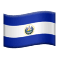 🇸🇻 Bendera El Salvador Apple