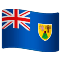 🇹🇨 Bendera Kepulauan Turks dan Caicos WhatsApp