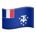 🇹🇫 Bendera Wilayah Selatan Prancis Apple
