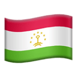🇹🇯 Bendera Tajikistan Apple