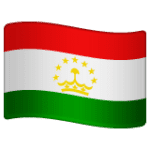 🇹🇯 Bendera Tajikistan WhatsApp
