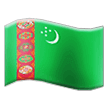 🇹🇲 Bendera Turkmenistan Samsung
