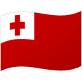 🇹🇴 Bendera Tonga Google