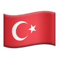 🇹🇷 Bendera Turki Apple