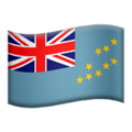 🇹🇻 Bendera Tuvalu Apple