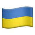 🇺🇦 Bendera Ukraina Apple