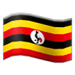 🇺🇬 Bendera Uganda Samsung